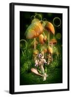 Layover 3D Computer Graphics-Atelier Sommerland-Framed Art Print