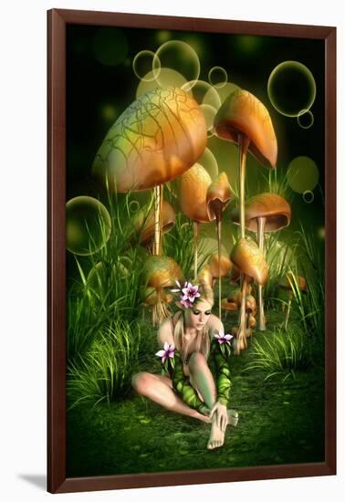 Layover 3D Computer Graphics-Atelier Sommerland-Framed Art Print