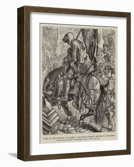 Lays of the Scottish Cavaliers-null-Framed Giclee Print