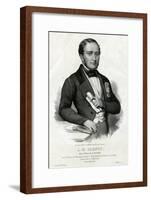 Lazare Hippolyte Carnot-null-Framed Art Print