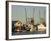 Lazaretto Creek Fishing Port, Tybee Island, Savannah, Georgia-Richard Cummins-Framed Photographic Print