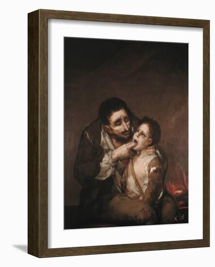 Lazarillo De Tormes-Francisco de Goya-Framed Art Print