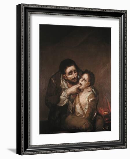 Lazarillo De Tormes-Francisco de Goya-Framed Art Print