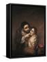 Lazarillo De Tormes-Francisco de Goya-Framed Stretched Canvas