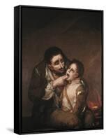 Lazarillo De Tormes-Francisco de Goya-Framed Stretched Canvas