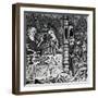 Lazarus at the Rich Man's Gate-French School-Framed Giclee Print