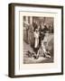 Lazarus at the Rich Man's Gate-Gustave Dore-Framed Giclee Print