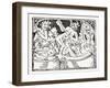 Lazarus Describes What He's Seen in Hell-null-Framed Giclee Print