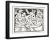 Lazarus Describes What He's Seen in Hell-null-Framed Giclee Print