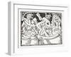 Lazarus Describes What He's Seen in Hell-null-Framed Giclee Print