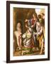 Lazarus Raised from the Dead-English-Framed Giclee Print