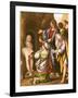 Lazarus Raised from the Dead-English-Framed Giclee Print