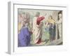 Lazarus Returned to Life-null-Framed Giclee Print