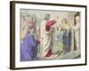 Lazarus Returned to Life-null-Framed Giclee Print