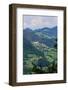 Lazec, near Cerkno, Littoral Region, Slovenia. Typical mountain town.-null-Framed Photographic Print