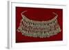 Lazem Necklace in Silver Filigreed and Coral Trimmings, Yemen, Early 19th Century-null-Framed Giclee Print