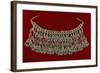 Lazem Necklace in Silver Filigreed and Coral Trimmings, Yemen, Early 19th Century-null-Framed Giclee Print