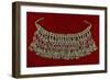 Lazem Necklace in Silver Filigreed and Coral Trimmings, Yemen, Early 19th Century-null-Framed Giclee Print