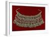 Lazem Necklace in Silver Filigreed and Coral Trimmings, Yemen, Early 19th Century-null-Framed Giclee Print