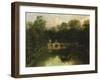 Lazienki Park, Warsaw, Poland, Early 19th Century-null-Framed Giclee Print