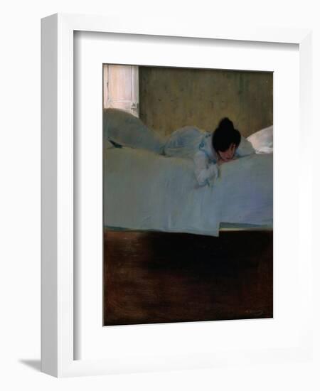 Laziness-Ramon Casas-Framed Giclee Print