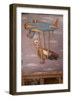 Lazy Bird 1-Leah Saulnier-Framed Giclee Print