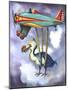 Lazy Bird W Dodo-Leah Saulnier-Mounted Giclee Print