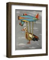 Lazy Bird-Leah Saulnier-Framed Giclee Print