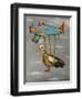 Lazy Bird-Leah Saulnier-Framed Giclee Print