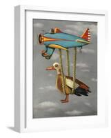 Lazy Bird-Leah Saulnier-Framed Giclee Print