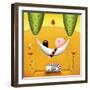 Lazy Bones-Jo Parry-Framed Premium Giclee Print