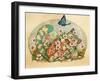 Lazy Daisy-Linda Ravenscroft-Framed Giclee Print