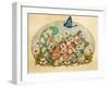 Lazy Daisy-Linda Ravenscroft-Framed Giclee Print