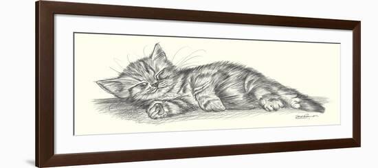 Lazy Days III-Steve O'Connell-Framed Art Print