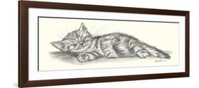 Lazy Days III-Steve O'Connell-Framed Art Print