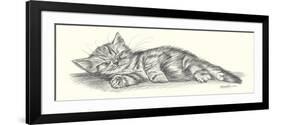 Lazy Days III-Steve O'Connell-Framed Art Print