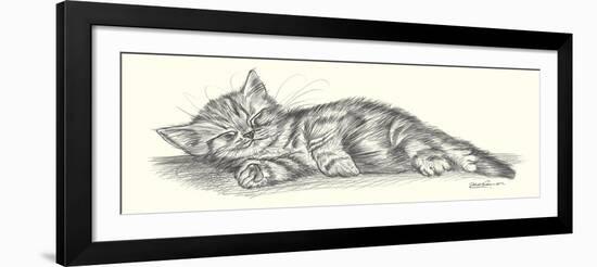 Lazy Days III-Steve O'Connell-Framed Art Print