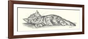 Lazy Days III-Steve O'Connell-Framed Art Print