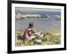 Lazy Days-William Marshall Brown-Framed Giclee Print