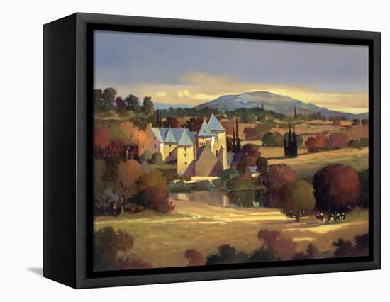 Lazy Evening, St. Genies-Max Hayslette-Framed Stretched Canvas