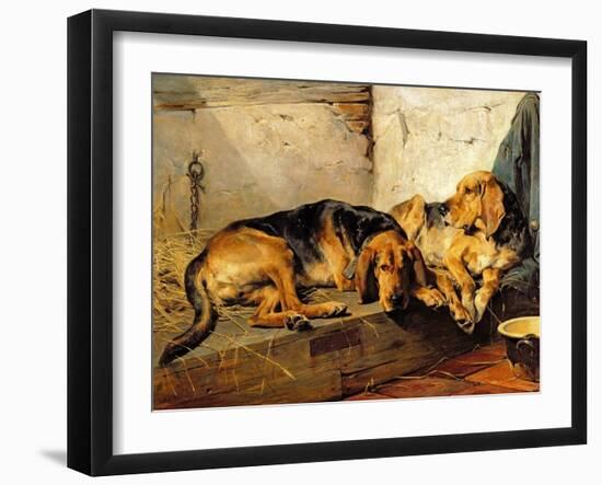 Lazy Moments, 1878-John Sargent Noble-Framed Giclee Print