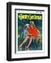 "Lazy Summer Day," Country Gentleman Cover, August 1, 1926-Joseph Simont-Framed Giclee Print