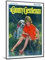 "Lazy Summer Day," Country Gentleman Cover, August 1, 1926-Joseph Simont-Mounted Giclee Print