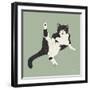 Lazy Sunday Cat V-Tara Royle-Framed Art Print