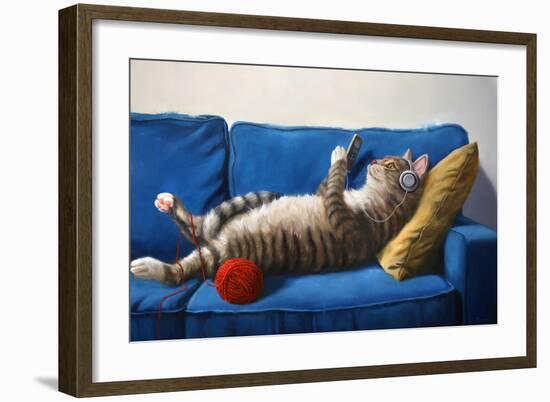 Lazy Sunday-Lucia Heffernan-Framed Art Print