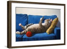 Lazy Sunday-Lucia Heffernan-Framed Art Print