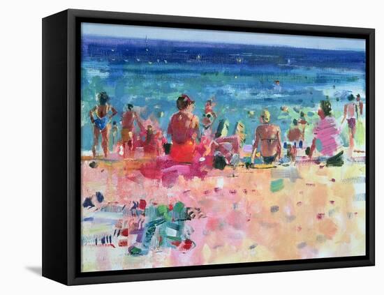 Lazy Sunny Afternoon-Peter Graham-Framed Stretched Canvas