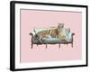 Lazy Tiger-Robert Farkas-Framed Giclee Print