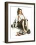 "Lazybones", September 6,1919-Norman Rockwell-Framed Giclee Print