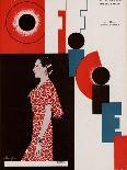 L'Officiel, March 1934 - Chanel-Lbengini & A.P. Covillot-Framed Art Print